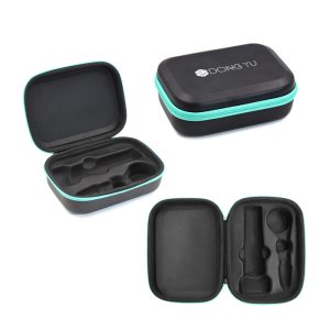 Customizable Shapes Black Hard Shell Razor Storage Boxes