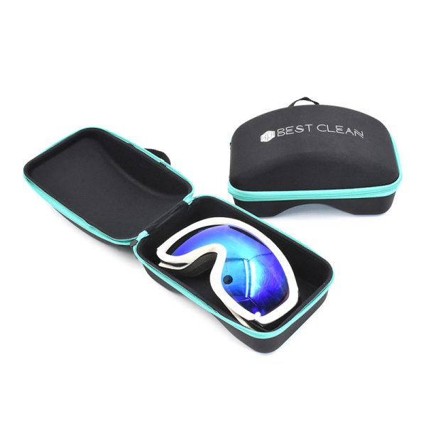 Custom Size Black Portable Ski Goggles Case